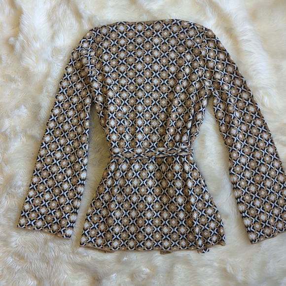 Anthropologie Maeve Geo Jacquard Pant Set size medium - Picture 6 of 13